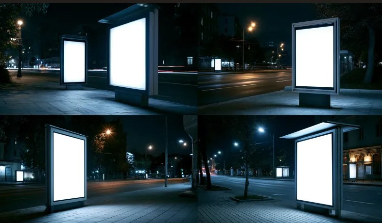 неоновая вывеска с LED-подсветкой для бизнеса